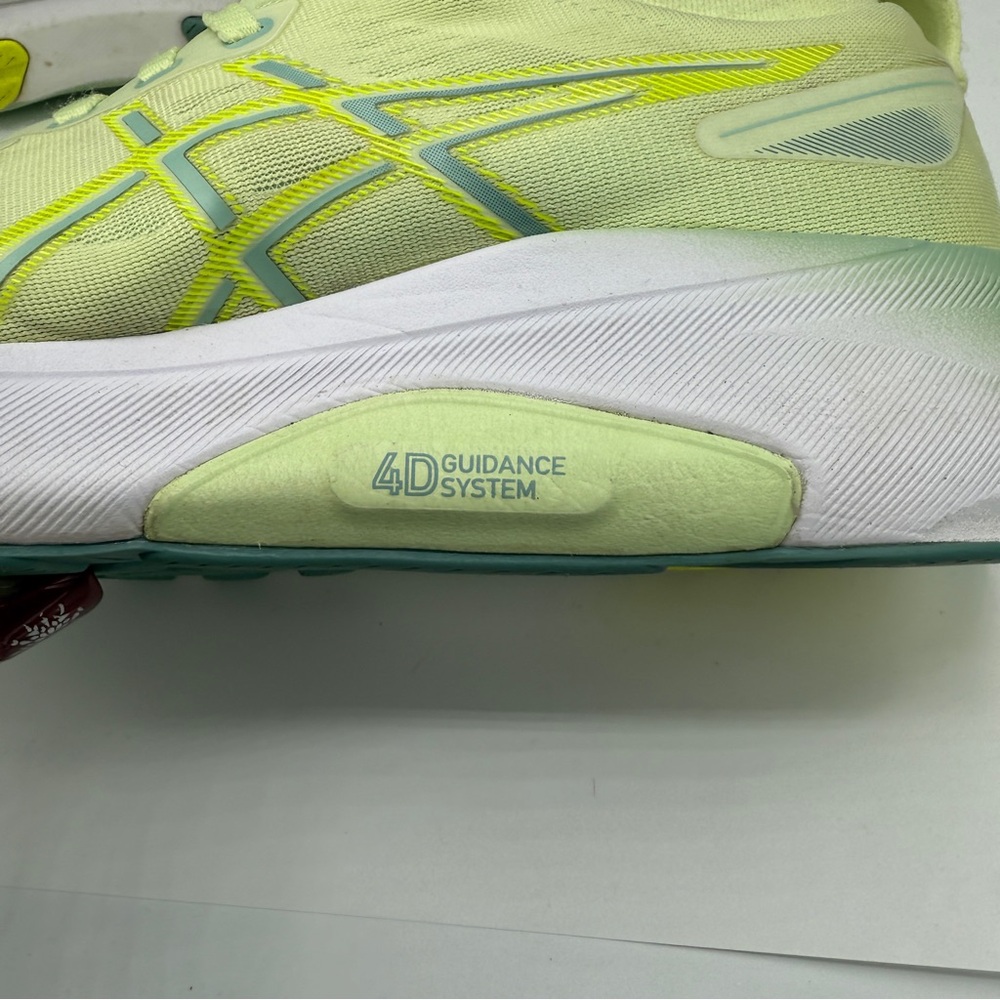 ASICS Gel-Kayano 31 Yellow Green Lace Up Running Athletic Sneakers - Picture 10 of 12